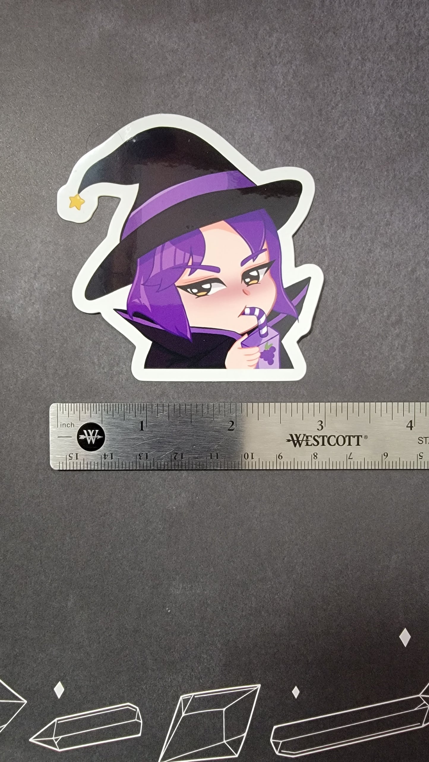 Katie Sippin on Juice Vinyl Sticker