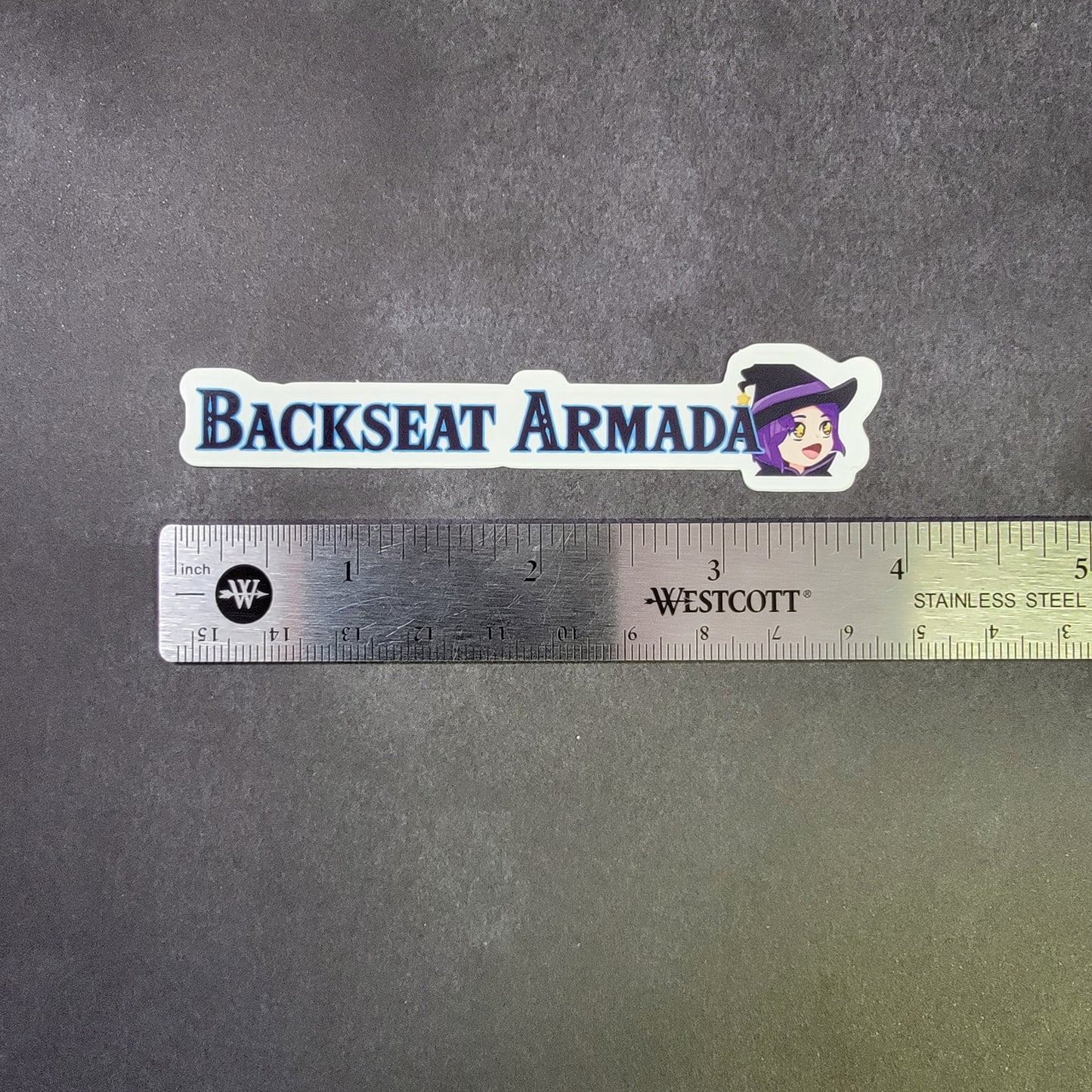 Backseat Armada Vinyl Sticker