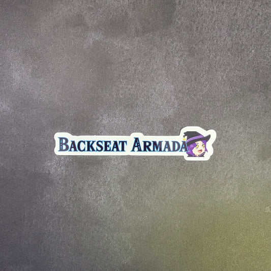 Backseat Armada Vinyl Sticker